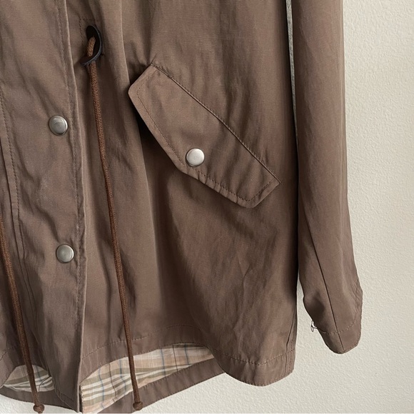 Steven Alan Hooded Front Zip Rain Coat Jacket - Picture 3 of 7